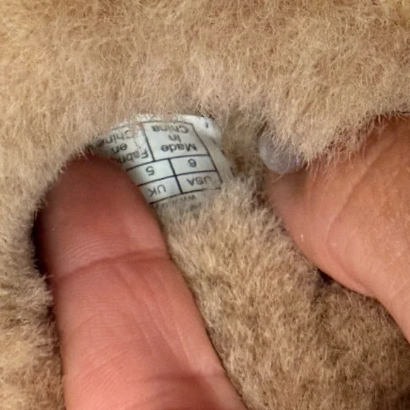 UGG Kids Boots in Tan with Pink and Yellow Accents - Picture 5 of 5